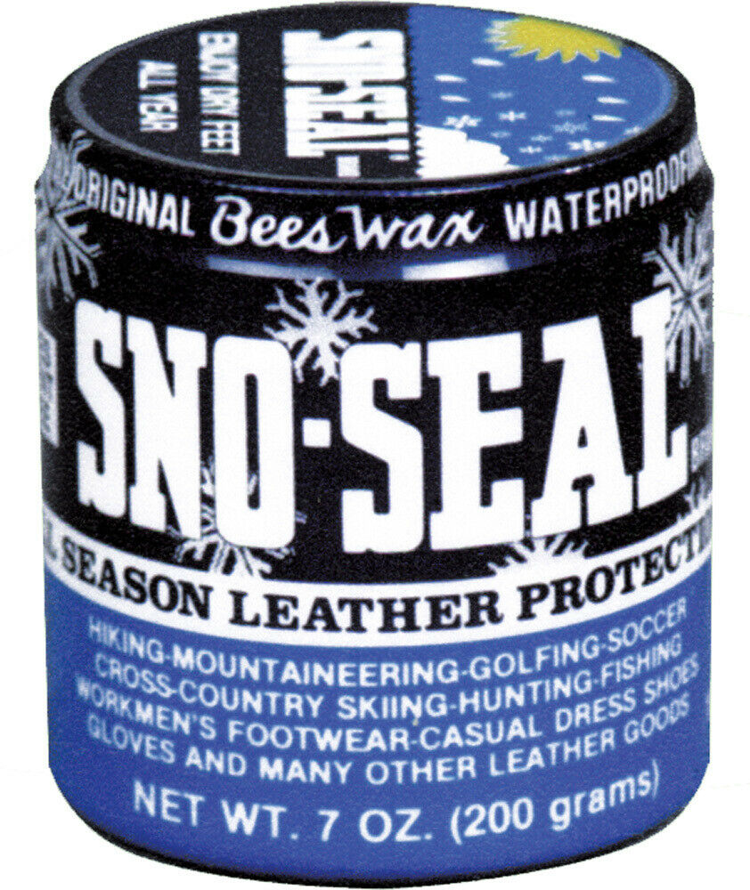 Atsko Sno-seal Original Beeswax Waterproofing Leather Protector 7oz Can 1330