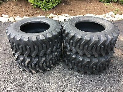 4 New 12-16.5 Skid Steer Tires  - Camso - 12x16.5 - For Bobcat & Others
